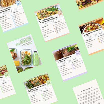 Recetas Saludables para Bajar de peso en 4 semanas