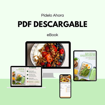 Recetas Saludables para Bajar de peso en 4 semanas