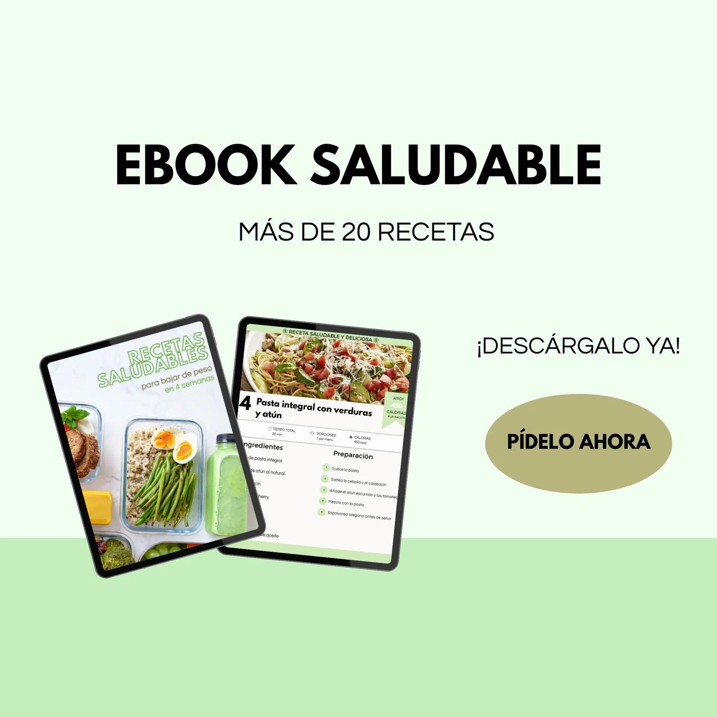 Recetas Saludables para Bajar de peso en 4 semanas